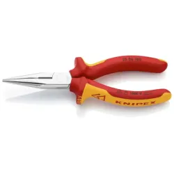 Szczypce półokrągłe (telefoniczne) proste Knipex 25 06 160