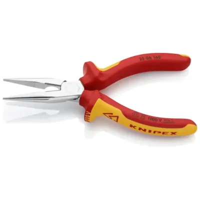 Szczypce półokrągłe (telefoniczne) proste Knipex 25 06 160