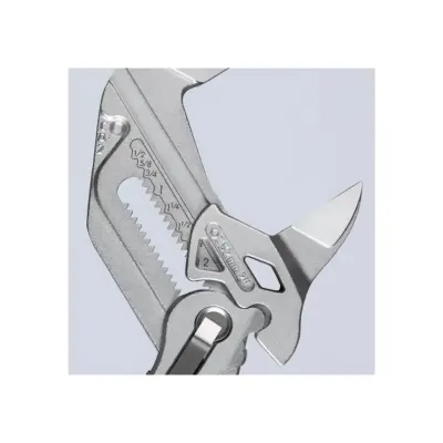 Szczypce-klucz nastawne do śrub i nakrętek, rękojeści PCW, Knipex 86 03 250