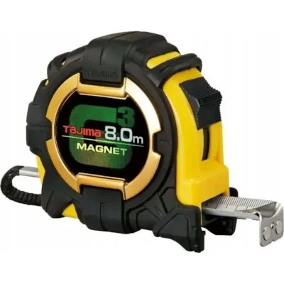 Miara zwijana stalowa z blokadą i magnesem G3-LOCK, Tajima