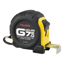 Miara zwijana stalowa z blokadą "G-LOCK", Tajima 10/25