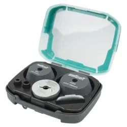 Zestaw adapterów do powiększania otworów do otwornic, 3-częściowy Wolfcraft