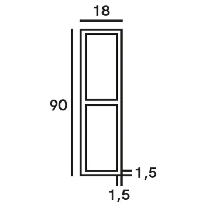 L21 Łata murarska 200 cm Słowik