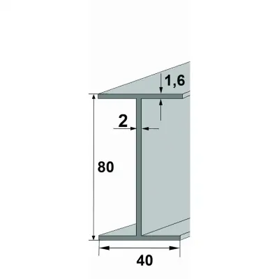 LTH Łata do skrobania tynków typu H 200 cm Słowik