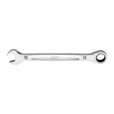 MILWAUKEE KLUCZ PŁASKO-OCZKOWY Z GRZECHOTKĄ 19mm 1szt