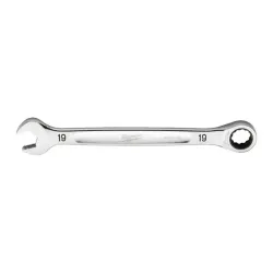 MILWAUKEE KLUCZ PŁASKO-OCZKOWY Z GRZECHOTKĄ 19mm 1szt