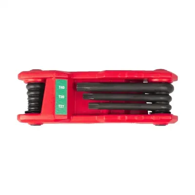 MILWAUKEE ZESTAW SKŁADANYCH KLUCZY TORX 8szt