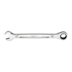 MILWAUKEE KLUCZ PŁASKO-OCZKOWY Z GRZECHOTKĄ 17mm 1szt.