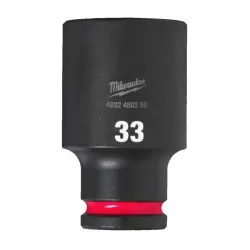 MILWAUKEE NASADKA UDAROWA 1/2 DEEP 33mm-1pc