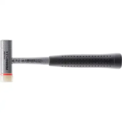 Młotek ślusarski FERROPLEX 35mm – kombi stal + nylon Halder