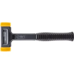 Młotek bezodrzutowy SECURAL 30x40mm – końcówki poliuretanowe Halder
