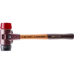 Młotek SIMPLEX 30mm – gumowy + plastikowy Halder 3026