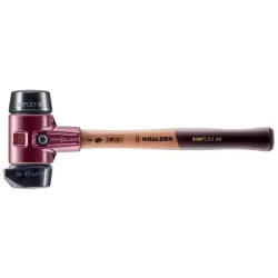 Młotek SIMPLEX 60mm – gumowa końcówka średnio twarda „Stand‑Up” Halder 3022.260