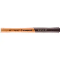 Trzonek Simplex 60 mm – drewniany, do aluminiowej i stalowej obudowy Halder 3244