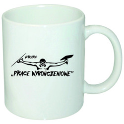 Kubek biały z nadrukiem