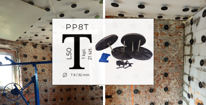 PROFIL PUNKTOWY PP8T (ŚCIANA/SUFIT)