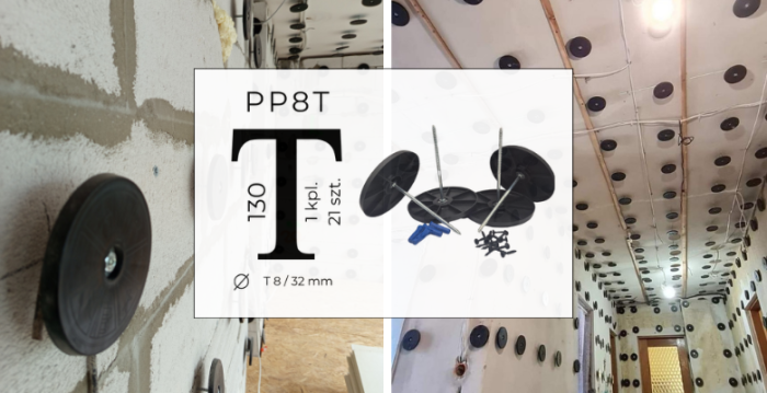 PROFIL PUNKTOWY PP8T (ŚCIANA/SUFIT)
