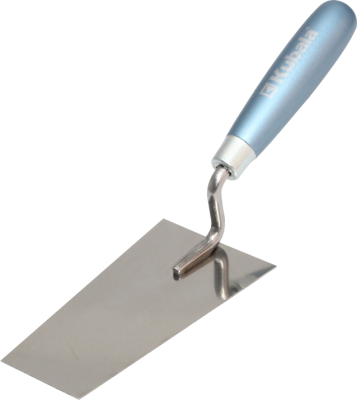 Kubala kielnia sztukatorska nierdzewna trapezowa 0901 80x145x55