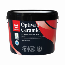Tikkurila Optiva Ceramic Super Matt [3] 9L (baza A) biała