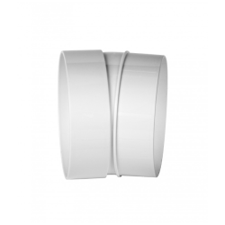 AW Kolano kanału okrąłego (fi100) 15 stopni (KO100-23/15)