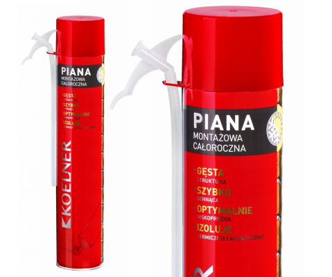 Piana montażowa wężykowa 660ml KOELNER
