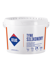 ATLAS tynk silikonowy 1,5mm (baza szara) 25kg