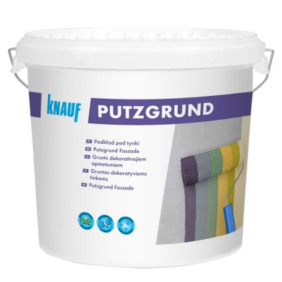 KNAUF PUTZGRUND podkład pod tynk 20kg biały i do barwienia