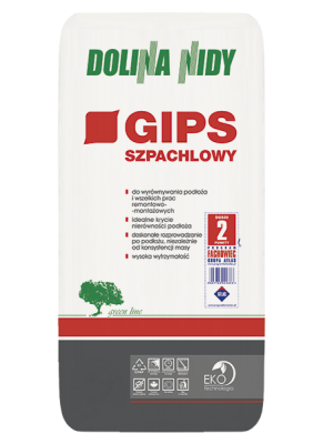 Gips szpachlowy DOLINA NIDY 15kg
