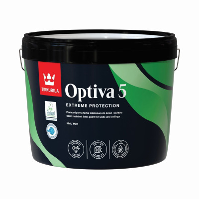 Tikkurila Optiva Matt [5] 9l (baza A) biała