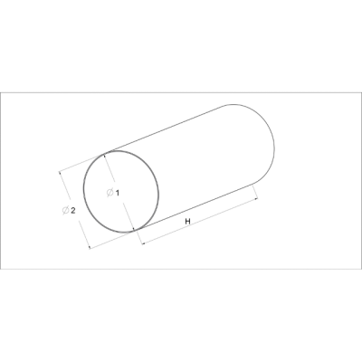AW Kanał okrągły (fi 100) 0,5 mb. (KO100-05)