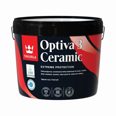 Tikkurila Optiva Ceramic Super Matt [3] 2,7L (baza A) biała