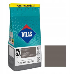 Fuga ceramiczna Ciemnoszara (036) 5kg ATLAS