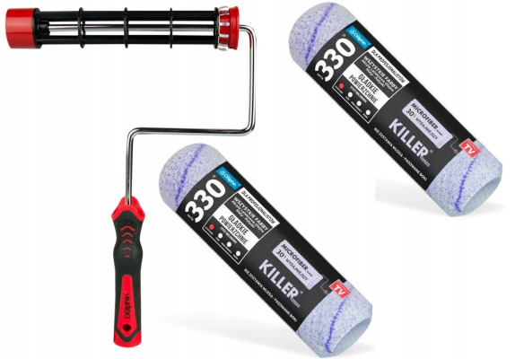 Zestaw malarski DOLPHIN 330 wałek 25CM rączka DR25