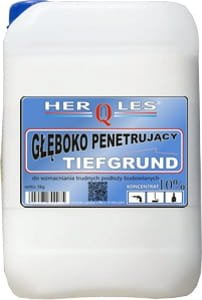 EMULSJA TIEFGRUNT głęboko penetrujący Herqles 5l