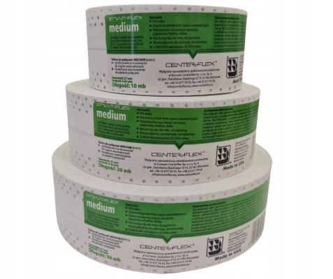 Taśma USA do płyt gk Strait-Flex medium 20m zielona