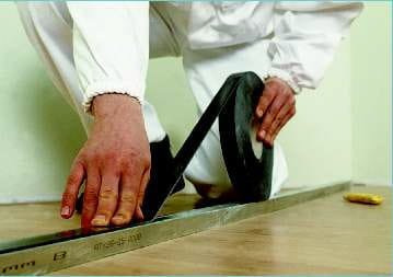 Taśma akustyczna piankowa do profili 95mm/30mb