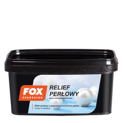 Fox Dekorator RELIEF PERŁOWY White 1kg