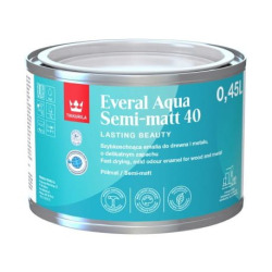 Tikkurila Everal Aqua Semi Matt [40] 0,45l (baza A)
