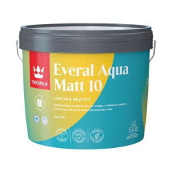 Tikkurila Everal Aqua Matt [10] 2,7L (baza A)