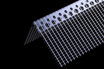 Narożnik aluminiowy z siatką białą 250cm 2,5m