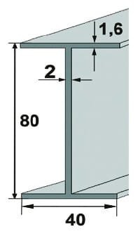 Słowik ŁATA DO SKROBANIA TYNKÓW TYPU "H" 200cm Model: LTH