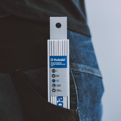 Miara składana drewniana 2m (1325) KUBALA