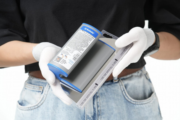 Szpachla nierdzewna z wymiennym ostrzem do gładzi, MASTER LINE 200 mm (0623) KUBALA