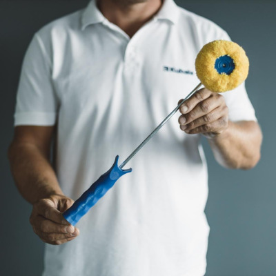 Wałek do narożników PES Ø 100 mm, pręt ø 6 mm (4244) KUBALA