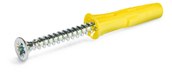 Kołek uniwersalny 5x24 z wkrętem 3,5x30 UNO-05+330 - 100szt