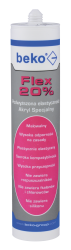 BEKO Akryl Flex 20% Podwyższona elastyczność 310ml Biały