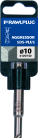 RAWLPLUG wiertło agressor SDS Plus 8,0x250x310mm RT-SDSA-8/310