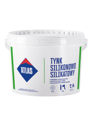 ATLAS tynk silikonowo-silikatowy 1,5mm (baza szara) 25kg