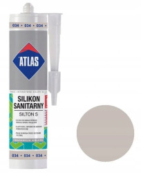 ATLAS silikon jasnoszary (034) 280ml