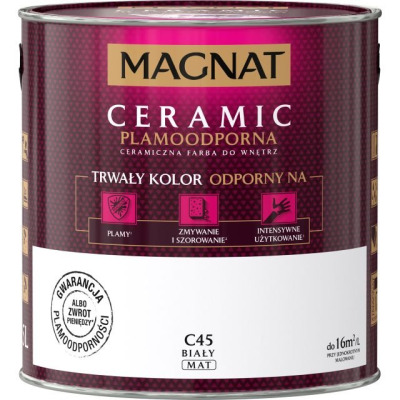 MAGNAT CERAMIC biała (C45) 2,5l